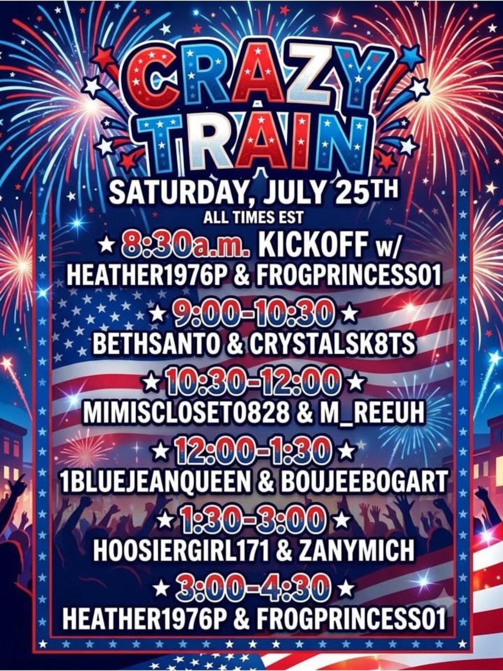 7/26 Crystalsk8ts 🛼 is Live! Please like for live show notification - Picture 3 of 13